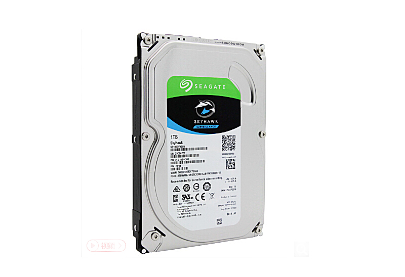 希捷(SEAGATE)酷鹰系列 1TB 5900转64M SATA3 监控级硬盘