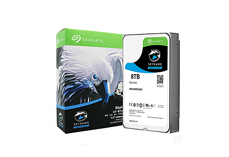 希捷(SEAGATE)酷鹰系列 8TB 7200转256M SATA3 监控级硬盘