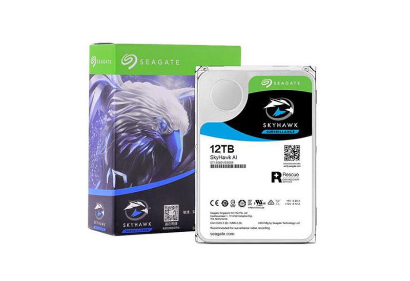 希捷(SEAGATE)酷鹰系列 12TB 7200转256M SATA3 监控级硬盘