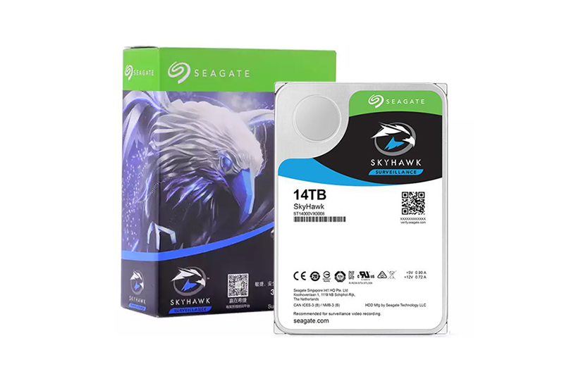 希捷(SEAGATE)酷鹰系列 14TB 7200转256M SATA3 监控级硬盘
