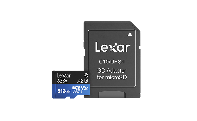 雷克沙 (LEXAR)  High-Performance 633x microSDHC TM/microSDXC TM UHS-I 存储卡