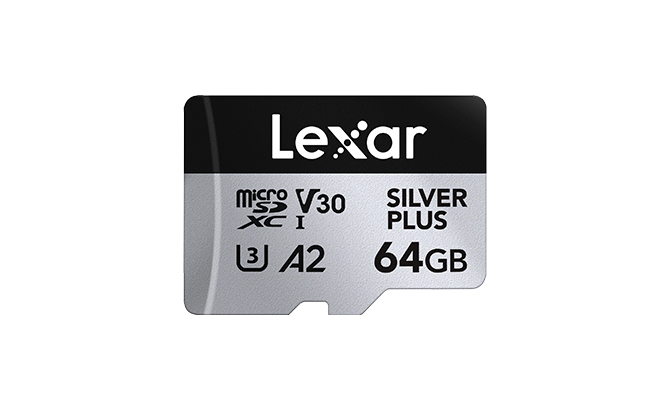 雷克沙[Lexar] SILVER PLUS microSDXC™ UHS- I 存储卡