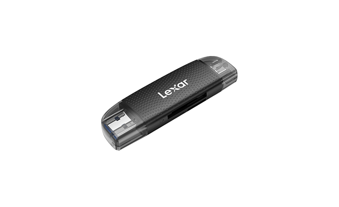 雷克沙[Lexar] 多功能2合1 USB-A/C 读卡器