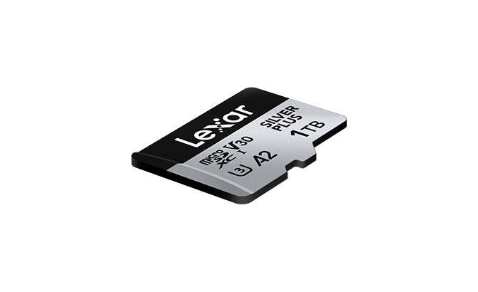 雷克沙[Lexar] SILVER PLUS microSDXC™ UHS- I 存储卡