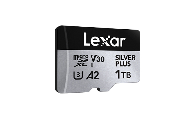 雷克沙[Lexar] SILVER PLUS microSDXC™ UHS- I 存储卡