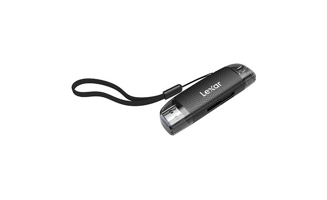 雷克沙[Lexar] 多功能2合1 USB-A/C 读卡器